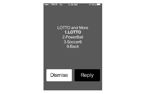 play lotto on cell phone